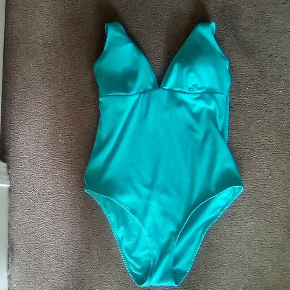 PRIMARE CARES Teal One-Piece Swimsuit SIZE 12 NEW NO TAG - Picture 3 of 10